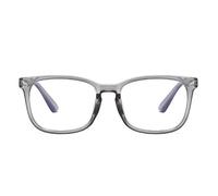 FUQINQINGOZ Lectores de computadora Anti UV Anti luz Azul Gafas de Lectura de Moda Gafas Espejo de luz Plana for Mujeres/Hombres (Color : Gray, Size : +100)