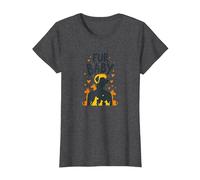 Fur Baby: Adorable Amante de los Perros Camiseta, Mujer, Jaspeado Oscuro, 3XL