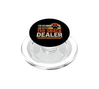Fur Dad The Man The Myth The Snack Dealer Retro Dog Parent PopSockets PopGrip para MagSafe