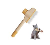 Fur Flash Brush, Fur Flash Brush, Cat Brush, Dog Combs for the Care of Matting, Dog Comb, SelfPacked Hair Removal Brush, Ergonomic orange