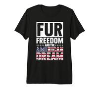 Fur, Freedom, and The Dream Camiseta Premium