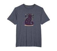 Fur Fur Real Friends Gato Paw Print Pet Lover Camiseta, Hombre Tallas Grandes, Azul Jaspeado, 3X Alto