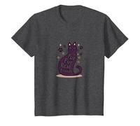 Fur Fur Real Friends Gato Paw Print Pet Lover Camiseta, Niños, Jaspeado Oscuro, 3 años