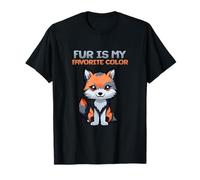 Fur is my Favorite Color Raccoon Character Camiseta