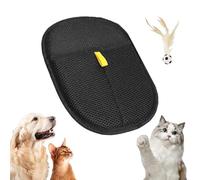 Fur Remover Glove, Fur Magnet Gloves, Pet Hair Removal Glove, Grooming Mitt for Dog & Cat, Double-Sided Brush for Carpet, Sofa, Bed, Clothes