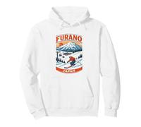 Furano Japan Ski Resort Montaña Viajes Gráfico Sudadera con Capucha