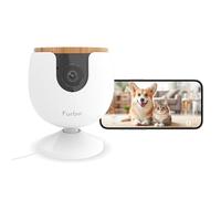 Furbo Cámara para Mascotas Mini [CÁMARA BÁSICA] con App Móvil, Visión Nocturna a Color, Audio Bidireccional, Alerta de Ladridos o Maullidos, para Perros o Gatos