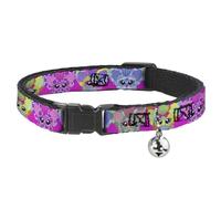 Furby Breakaway - Collar para gato | Furby Five Furblets - Anillo de identificación ajustable y duradero, color rosa
