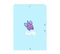 FURBY - Carpeta Folio con 3 Solapas, Ideal para Niños de Diferentes Edades, Cómoda y Versátil, Calidad y Resistencia, 26x36.5 cm