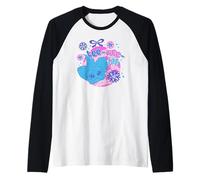 Furby Christmas Portrait of A Little Furblet Talking Furbish Camiseta Manga Raglan