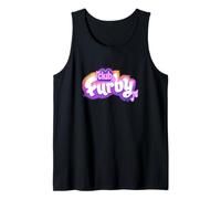 Furby Club Furby Colorful Gradient Musical Notes Furry Logo Camiseta sin Mangas