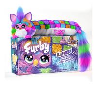 FURBY DJ Juguete Interactivo, Estrella Neón, Peluche Electrónico, Música, Luces, Movimiento, Juegos