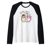 Furby Do You Speak Furbish Camiseta Manga Raglan
