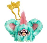 Furby Hasbro Furblets, Mello-NEE, Juguete de Peluche Electrónico, Tamaño Mini, Compañero Coleccionable, Personaje en Color Verde y Rosa, Idea de Regalo, Mascota Interactiva, Regalo para Fiestas