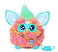 Furby Juguete interactivo de peluche de color coral Versión en español