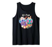 Furby Let's Chill Lovely Doodle Heart Portrait Camiseta sin Mangas