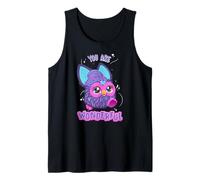 Furby You Are Wonderful Adorable Purple Furby Camiseta sin Mangas