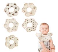 Furforstk baberos bebe impermeables, bandanas bebe, bandana bebe, baberos bebe recien nacido, salvababas bebe, babero bebe, baberos recien nacido, Bueno para atrapar, escupir y babear (A)