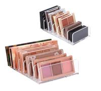Furforstk organizador de maquillaje 2 piezas organizador maquillaje cajones con 7 compartimentos organizador tocador, makeup organizer para tocador de dormitorio Mueble de tocador