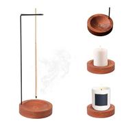Furforstk Quemador de Incienso 4 Piezas Porta Incienso, Quemador Incienso, Soporte Incienso Varilla, incensario, quemadores de Incienso, inciensario para decoración, salón y Accesorios de Yoga