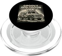 Furgoneta Personalizada de los años 70, diseño Retro y Maravilloso PopSockets PopGrip para MagSafe