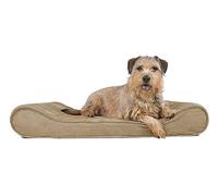 FurHaven Contorno Perros, Funda de Cama de poliéster, Arcilla, 61 x 91 x 14 cm (L x W x H)