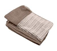 FurHaven Funda de Cama de Repuesto para Mascotas, Estilo sofá, de Piel sintética y Lino de Rendimiento Duradero, Lavable, Color Humo de Madera, Jumbo (XL)