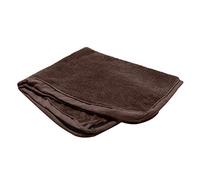 FurHaven Funda de Cama para Perro - Deluxe Mat Snuggle Terry y Gamuza Tradicional colchón de Espuma para Mascotas Cama de Repuesto para Perros y Gatos, Espresso, Jumbo Plus