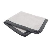 FurHaven Funda de Cama para Perros y Mascotas, colchón de Espuma Tradicional de Sherpa y Gamuza, Funda de Repuesto para Perros y Gatos, Gris, Jumbo