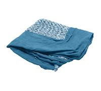 FurHaven Funda de Cama para Perros y Mascotas, Piel sintética de Felpa de Dos Tonos y Gamuza en Forma de L, diván, Sala de Estar, sofá esquinero, Funda de Repuesto para Perros y Gatos, Azul Marino,
