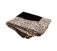 Furhaven Funda de Repuesto para Cama de Perro, de Felpa y decoración Kilim del suroeste, Estilo sofá, Lavable a máquina, marrón Desierto, Jumbo (XL)