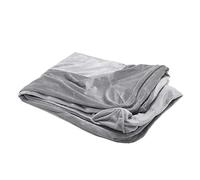 FurHaven Funda de Repuesto para Cama de Perro, de Piel sintética y Terciopelo, Estilo sofá, Lavable a máquina, Color Gris Ahumado, Talla L