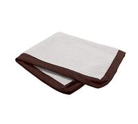 FurHaven Funda de Repuesto para Cama de Perro Sherpa y Gamuza, Color expreso, Talla L