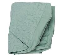 FurHaven Pinsonic - Funda de Repuesto para Cama Acolchada con Estampado de Patas, en Forma de L, Verde Iceberg, Talla L