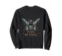 Furia de Acero Viking Warrior Power Design Sudadera