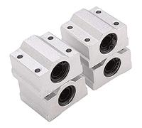 Furiga Impresora 3D Bloque deslizante Rodamiento de bolas de movimiento lineal SCS8UU Buje de 8 mm para Anet A8 Prusa i3 4PCS en paquete