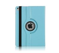 FuriGer Funda para iPad 12.9 2017, iPad Pro 12.9 Funda Smart Shell Stand Cover con rotación de 360 grados de cuero PU protector de soporte para Apple iPad Pro 12.9 pulgadas 2015/2017-azul claro
