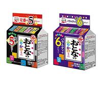 Furikake Mini 20 piezas 1 onza 2 tipos de condimento japonés de arroz Nagatanien Ninjapo