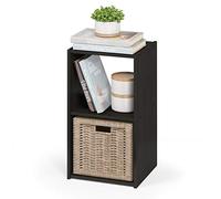 Furinno Armario Pelli Cubic, 2X1, Espresso