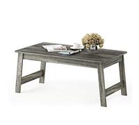 Furinno Beginning Mesa De Centro, Madera, Roble francés Gris, 49.4 x 90.4 x 39.7 cm