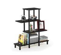 Furinno Estantes sin herramientas Espresso/Negro