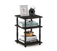 Furinno Estantes sin herramientas Tube Classique Espresso / Noir
