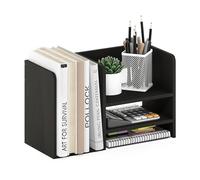 Furinno Hermite Estantería Organizadora para Material de Oficina y Hogar, Espresso