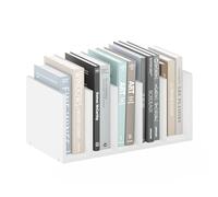 Furinno HERMITE Organizadores De Escritorio Y Accesorios con Archivador Organizador De Oficina Estantería para Libros para Material De Oficina Color Blanco