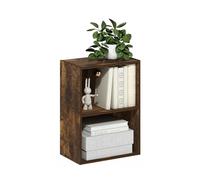 Furinno Luder Estantería Abierta Librería de 2 Niveles, Pino Ámbar
