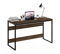 Furinno Moretti Computertisch, Gaming-Tisch, Bürotisch, 52 Breite, für Home Office, Gaming, Studium, Walnussbraun