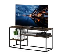 Furinno Moretti Soporte de TV Modern Lifestyle, Madera de ingeniería, Nogal Columbia, 114.7 (L) x 55.6 (H) x 38.2 (P) cm