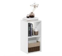 Furinno Pelli Armario de Almacenamiento Cúbico, 2x1, Blanco