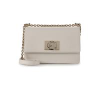 Furla 1927 Bolsa de hombro Piel natural 20 cm gris