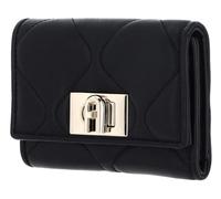 FURLA 1927 Compact Wallet Monedero M Negro